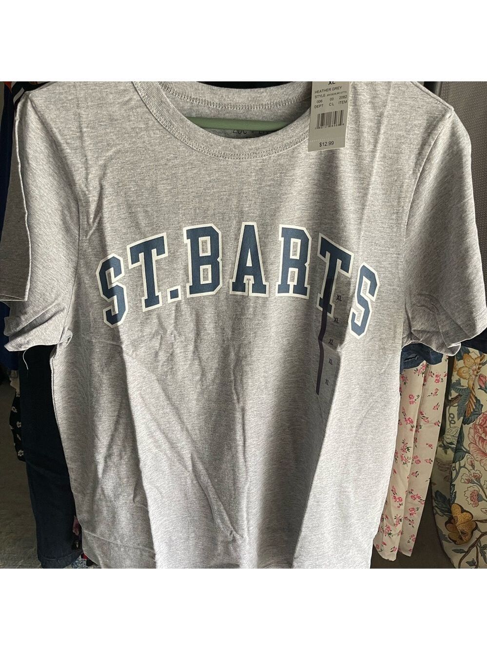 Zoe + Liv Gray St. Barts  T-Shirt